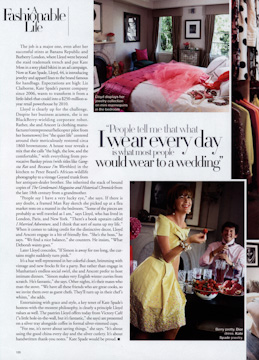 Harper's Bazaar with Kate Spade