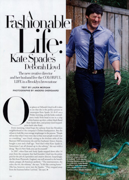 Harper's Bazaar with Kate Spade
