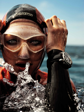 Omega watches with Jana Strain